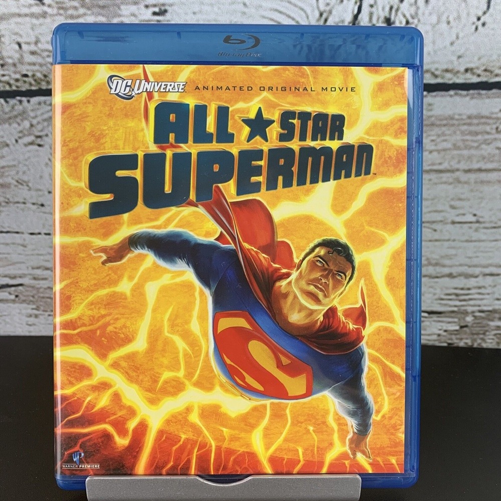 All Star‎ Superman (DCU) (Blu-ray, 2011) Animated Original Movie